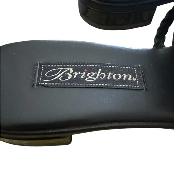 BRIGHTON Opera Black Women's Sandals - Picture 7 of 9